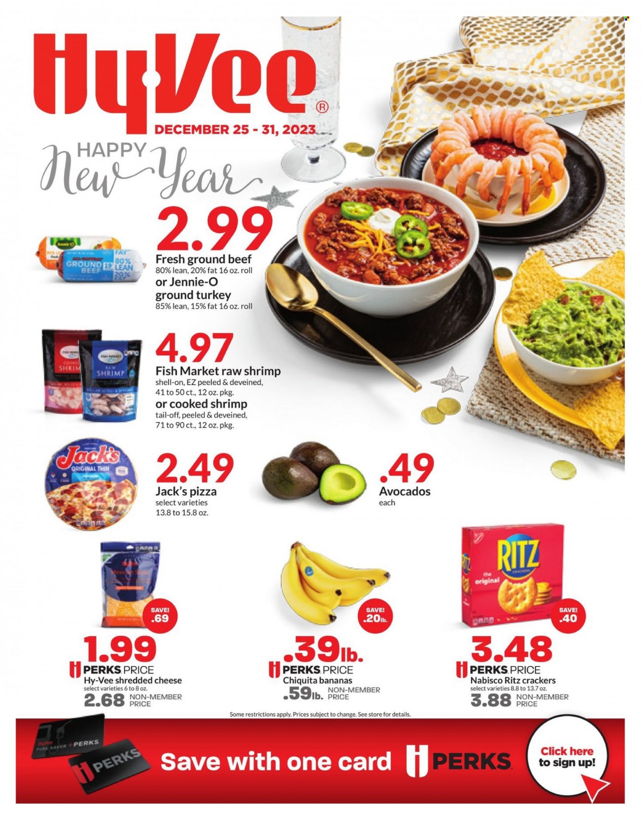 Hy-Vee ad - 12/25/2023 - 12/31/2023. Page 1