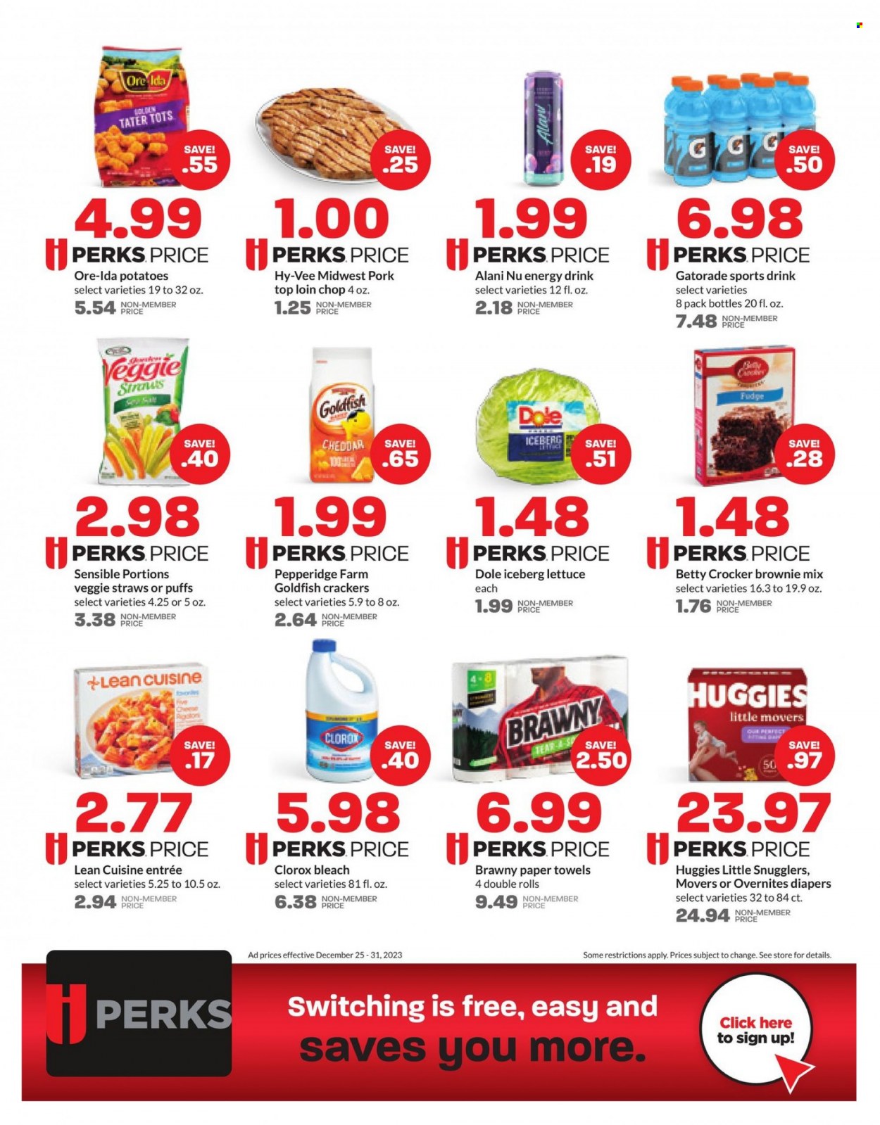 Hy-Vee ad - 12/25/2023 - 12/31/2023. Page 3