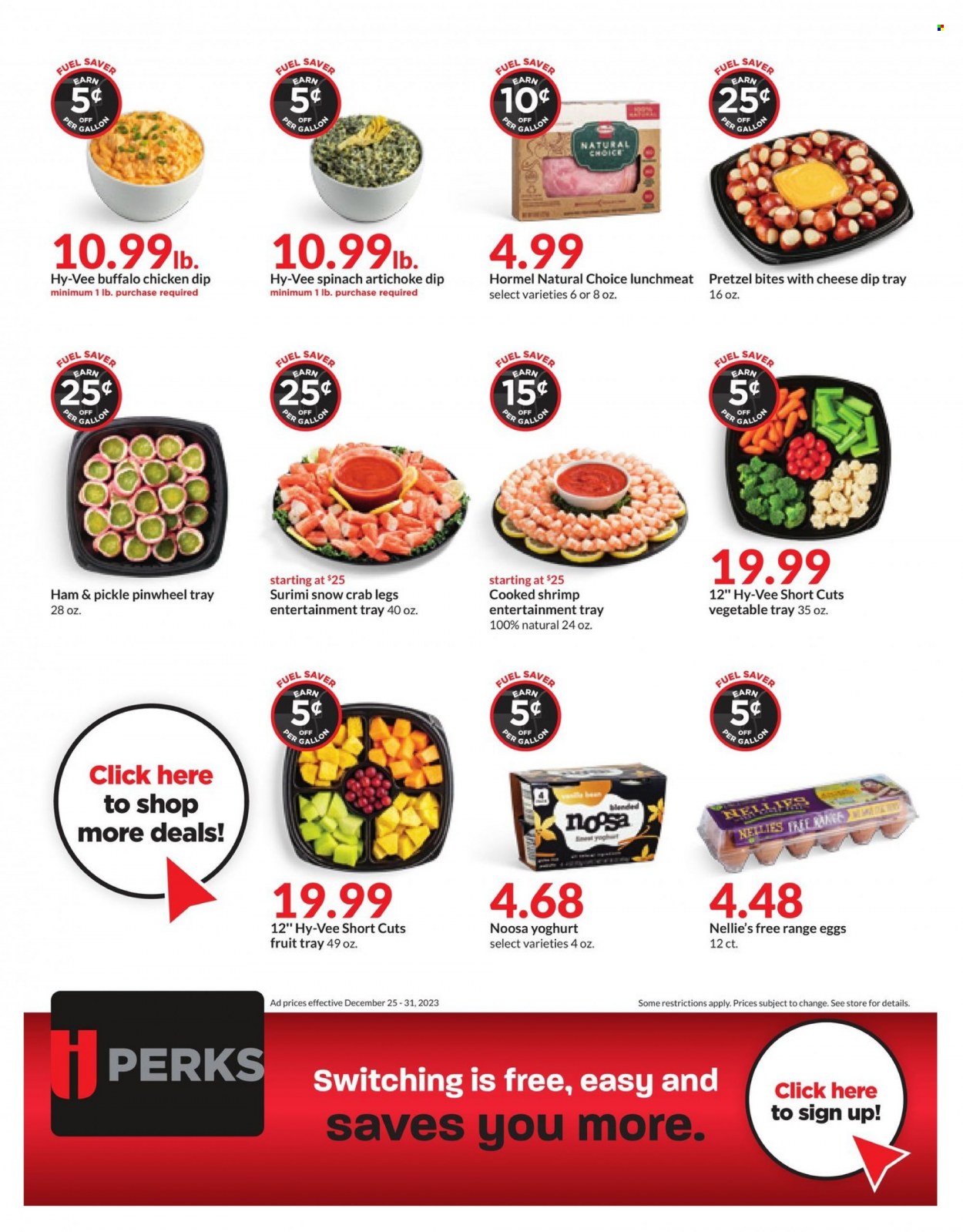 Hy-Vee ad - 12/25/2023 - 12/31/2023. Page 12