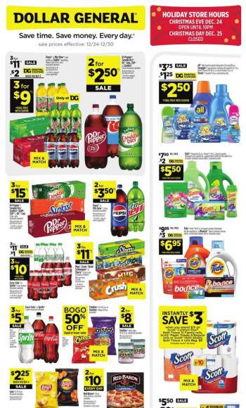 Dollar General Flyer - 12/24/2023 - 12/30/2023.