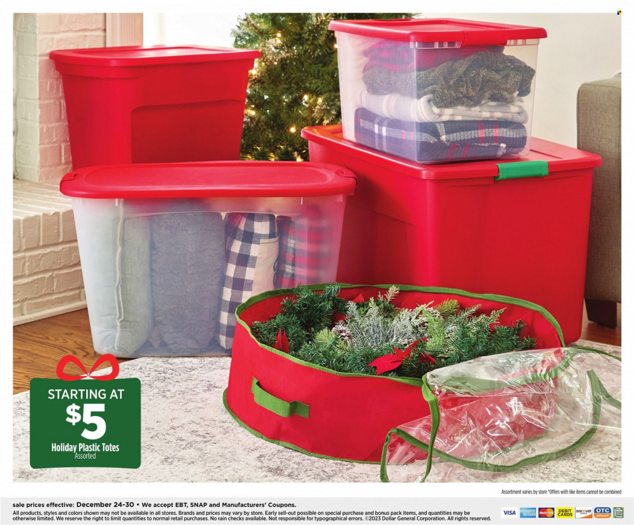 Dollar General ad - 12/24/2023 - 12/30/2023. Page 13