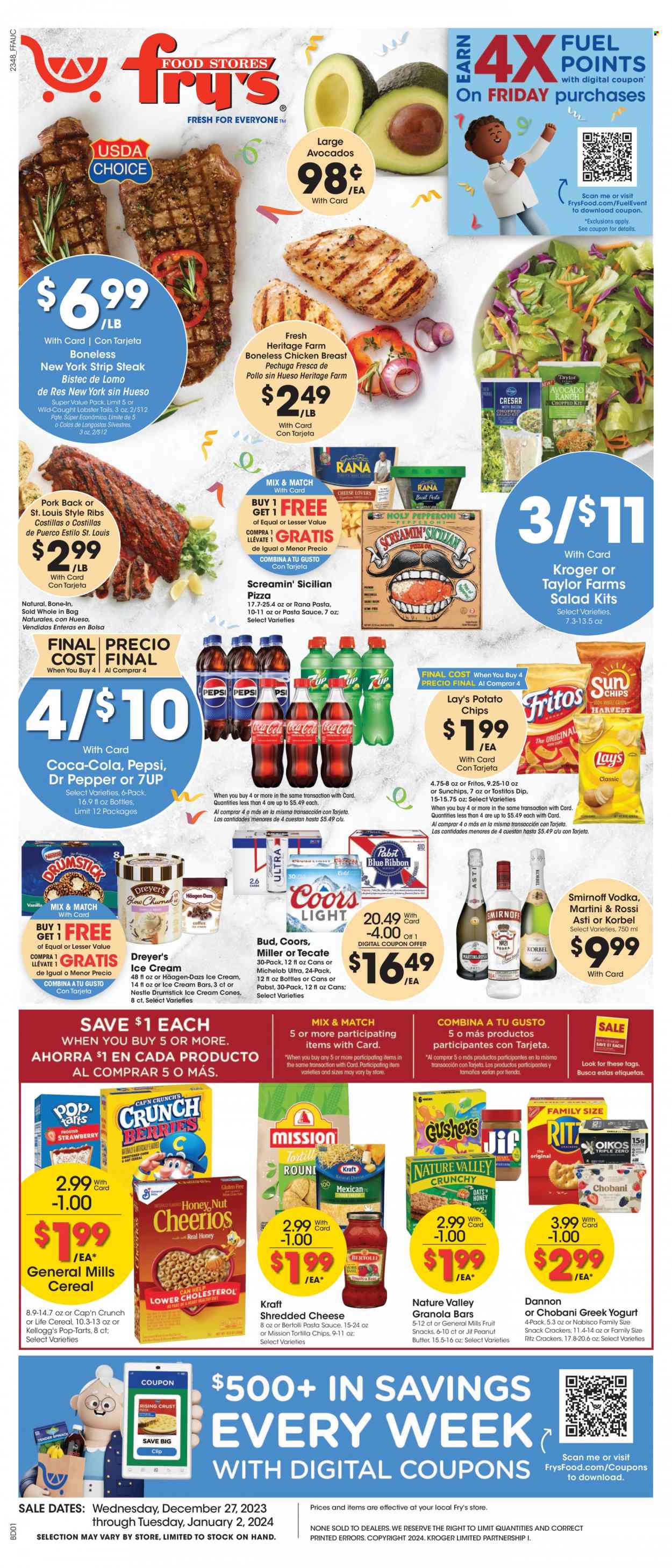 Fry’s ad - 12/27/2023 - 01/02/2024. Page 1