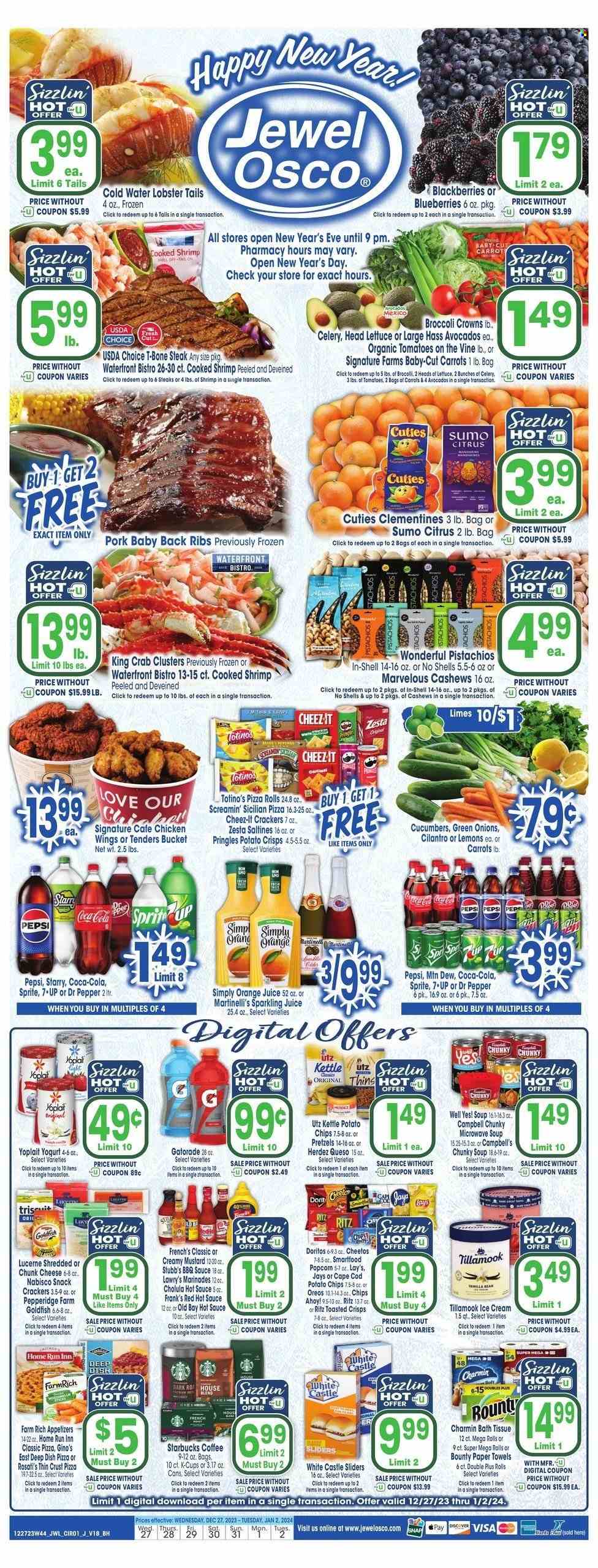 Jewel Osco ad - 12/27/2023 - 01/02/2024. Page 1