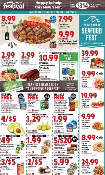 Festival Foods Flyer - 12/27/2023 - 01/02/2024.