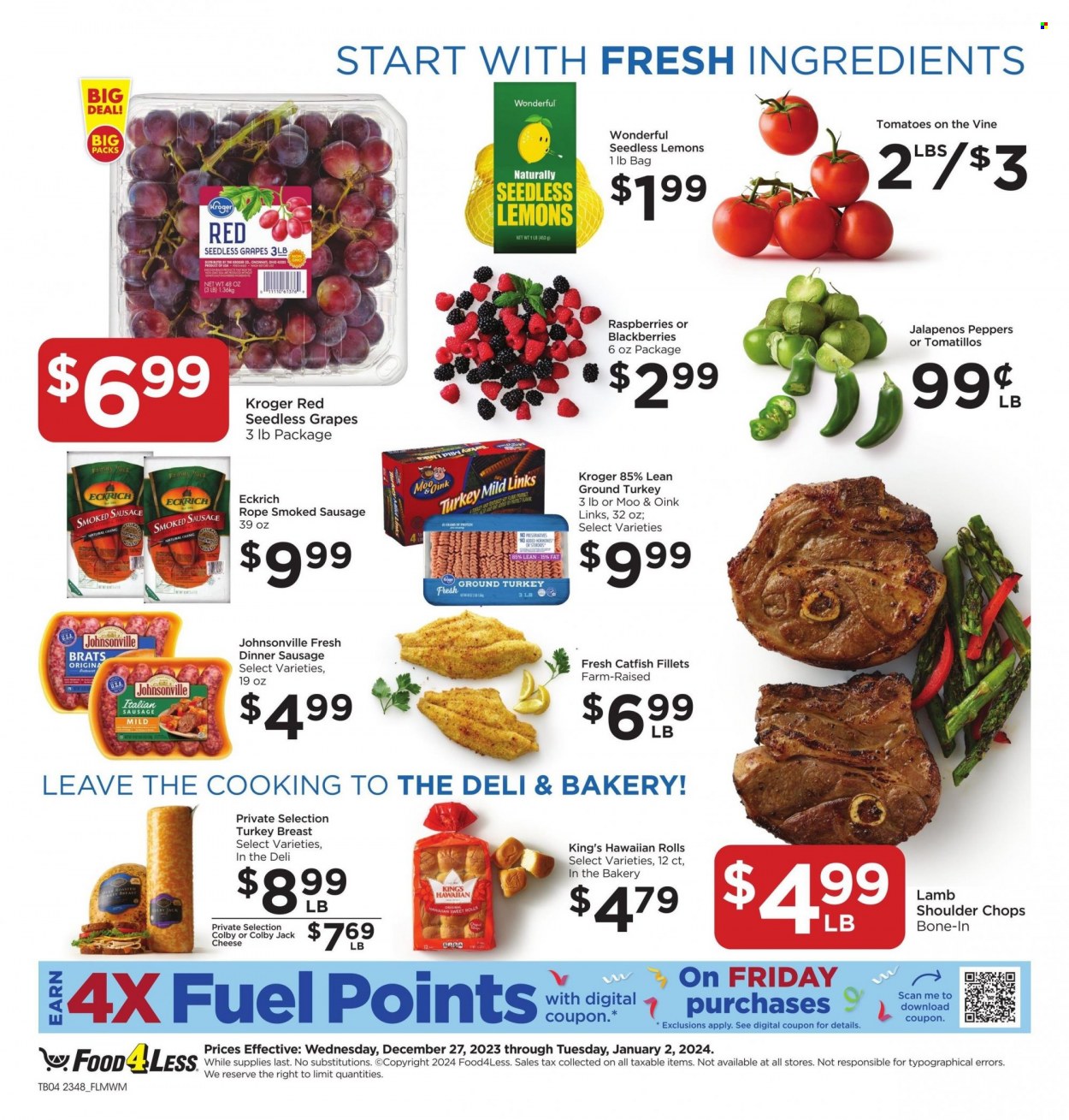 Food 4 Less ad - 12/27/2023 - 01/02/2024. Page 5