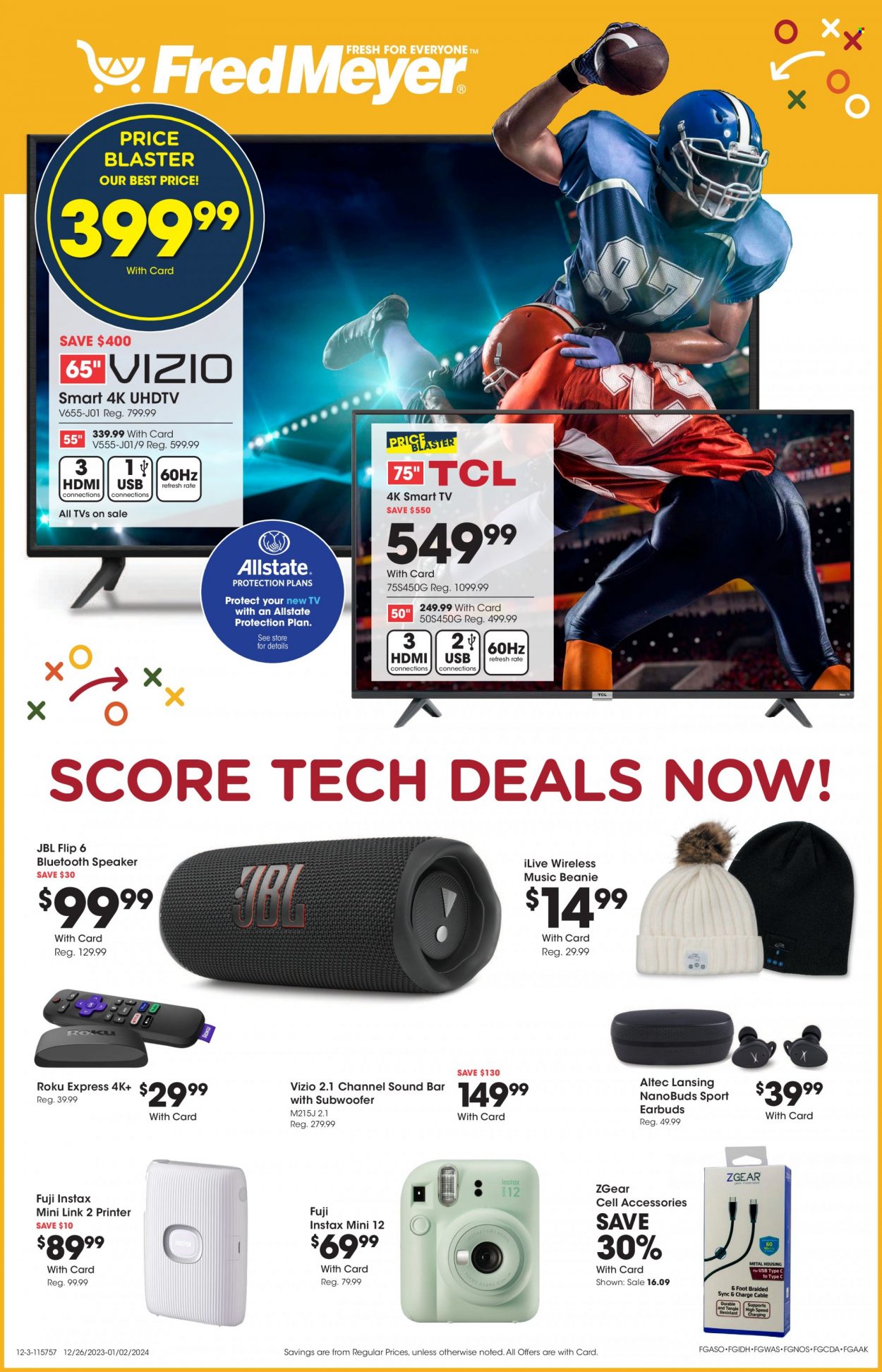 Fred Meyer ad - 12/26/2023 - 01/02/2024. Page 1