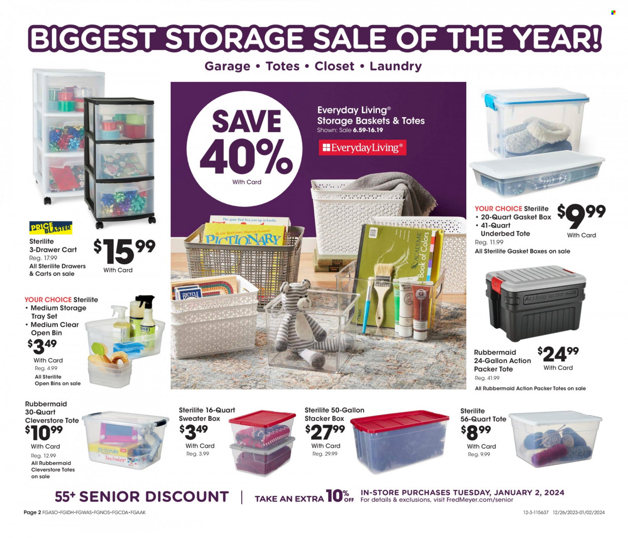 Fred Meyer ad - 12/27/2023 - 01/02/2024. Page 2