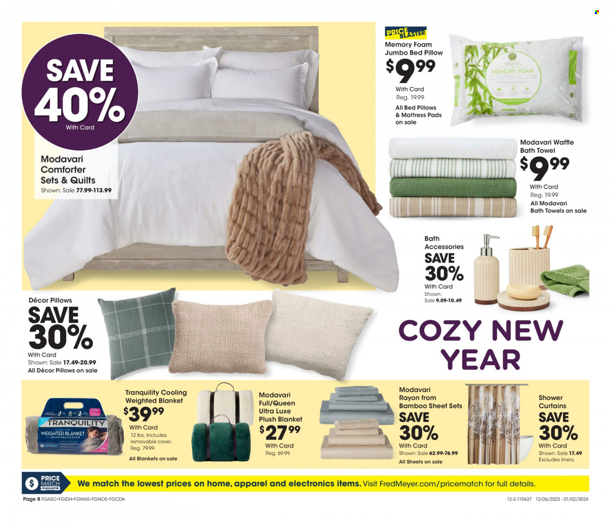 Fred Meyer ad - 12/27/2023 - 01/02/2024. Page 8