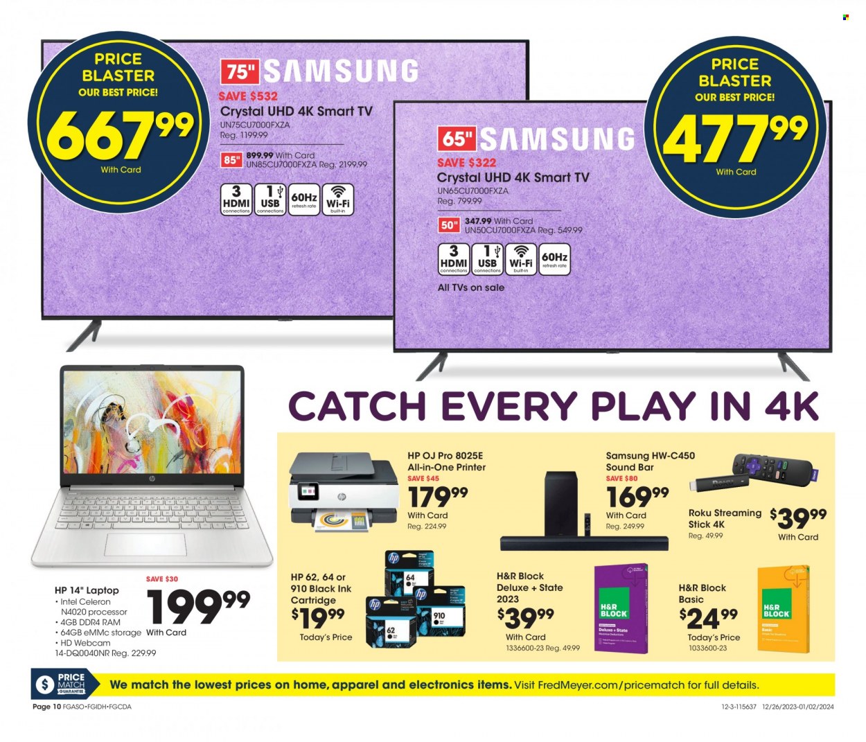 Fred Meyer ad - 12/27/2023 - 01/02/2024. Page 10
