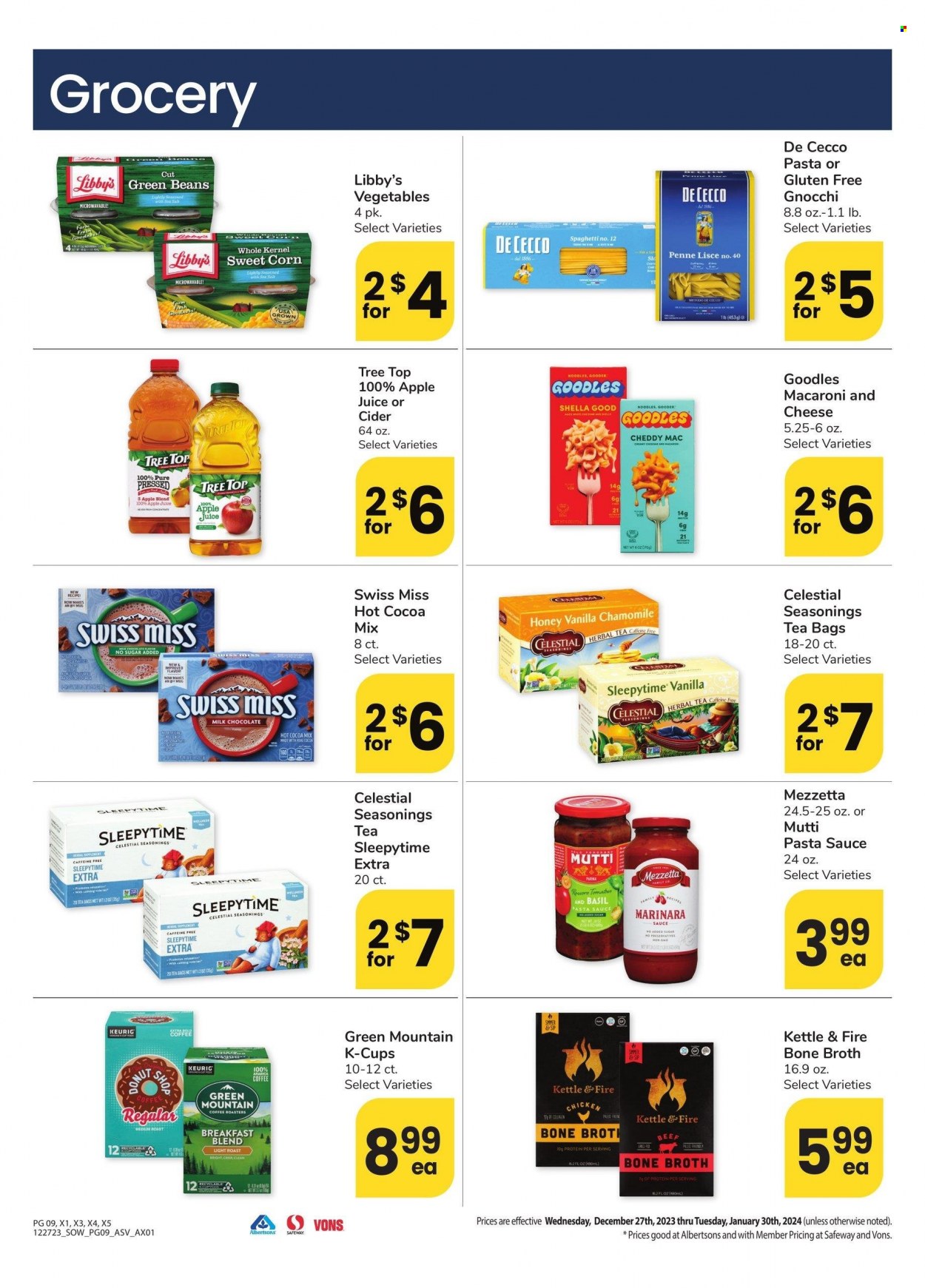 Safeway ad - 12/27/2023 - 01/30/2024. Page 9
