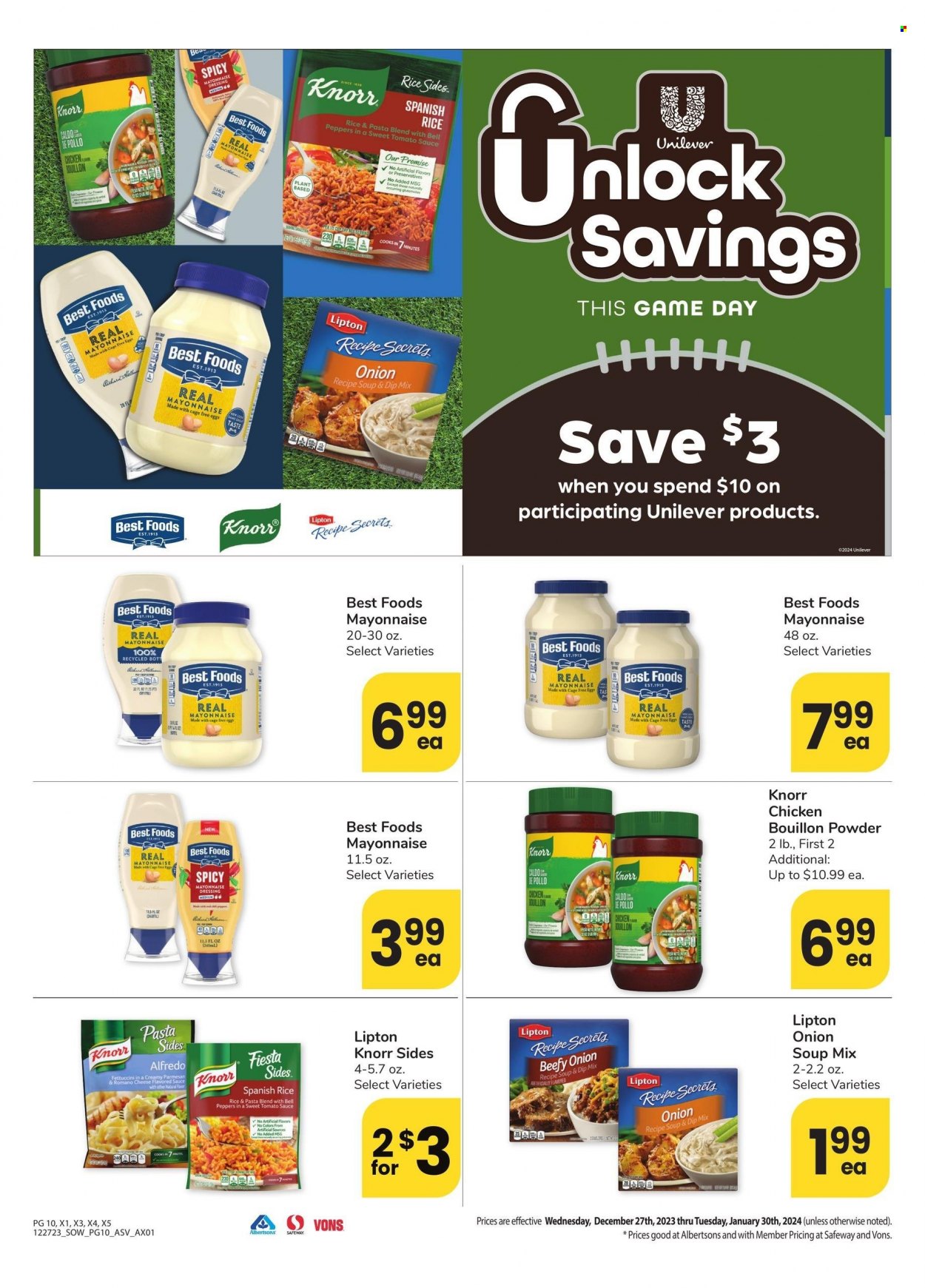 Safeway ad - 12/27/2023 - 01/30/2024. Page 10