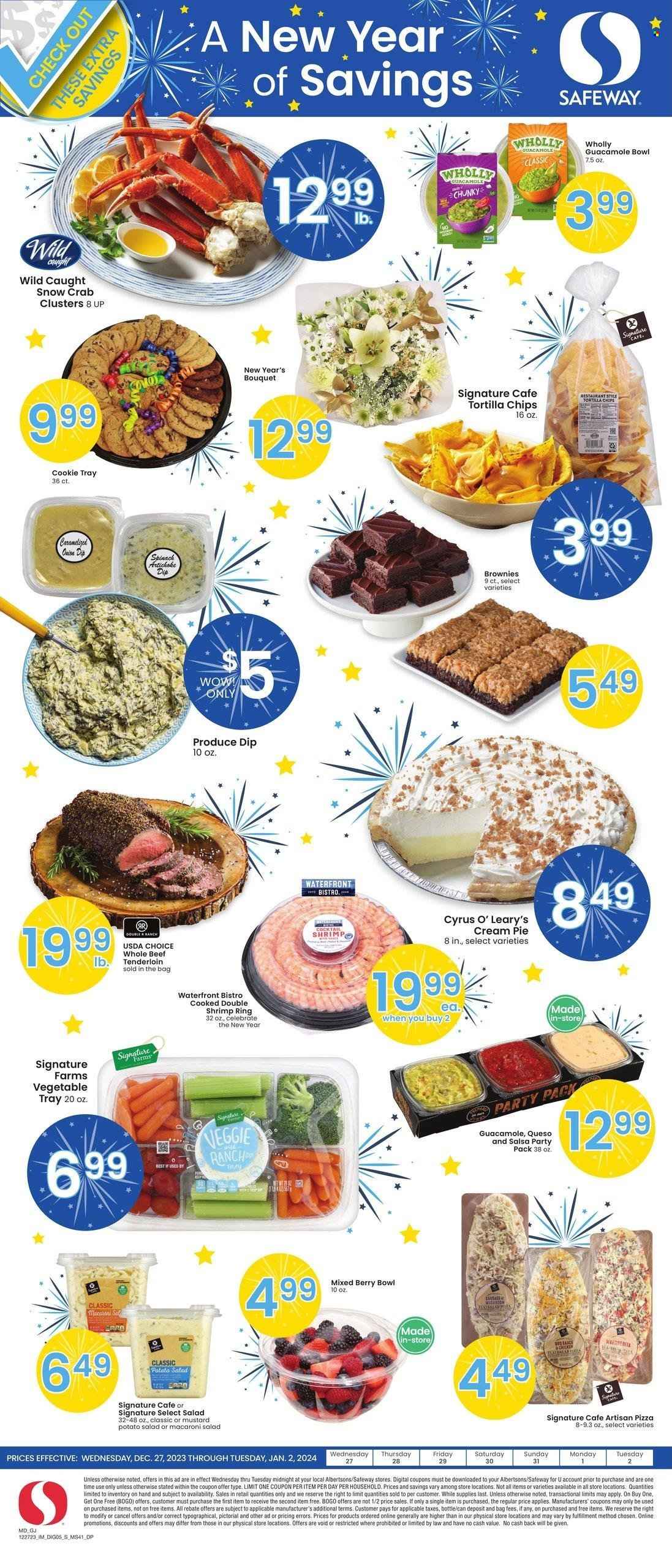 Safeway ad - 12/27/2023 - 01/02/2024. Page 1