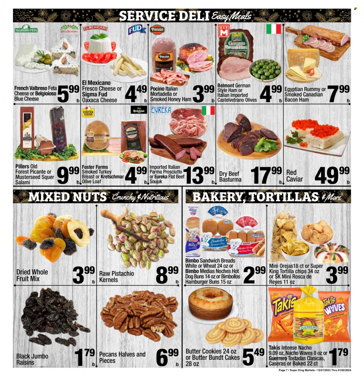 Super King Markets ad - 12/27/2023 - 01/02/2024. Page 7