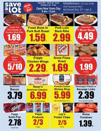 Save a Lot Flyer - 12/27/2023 - 01/02/2024.