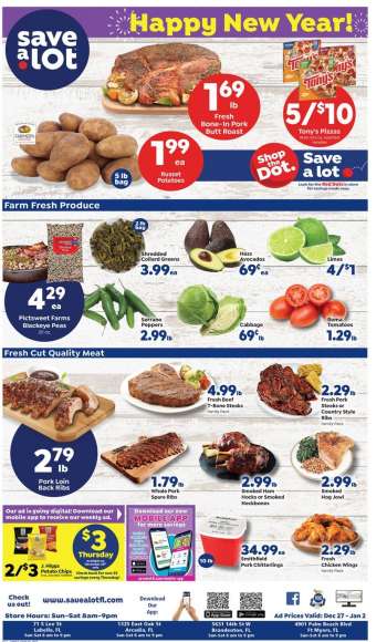 Save a Lot Flyer - 12/27/2023 - 01/02/2024.