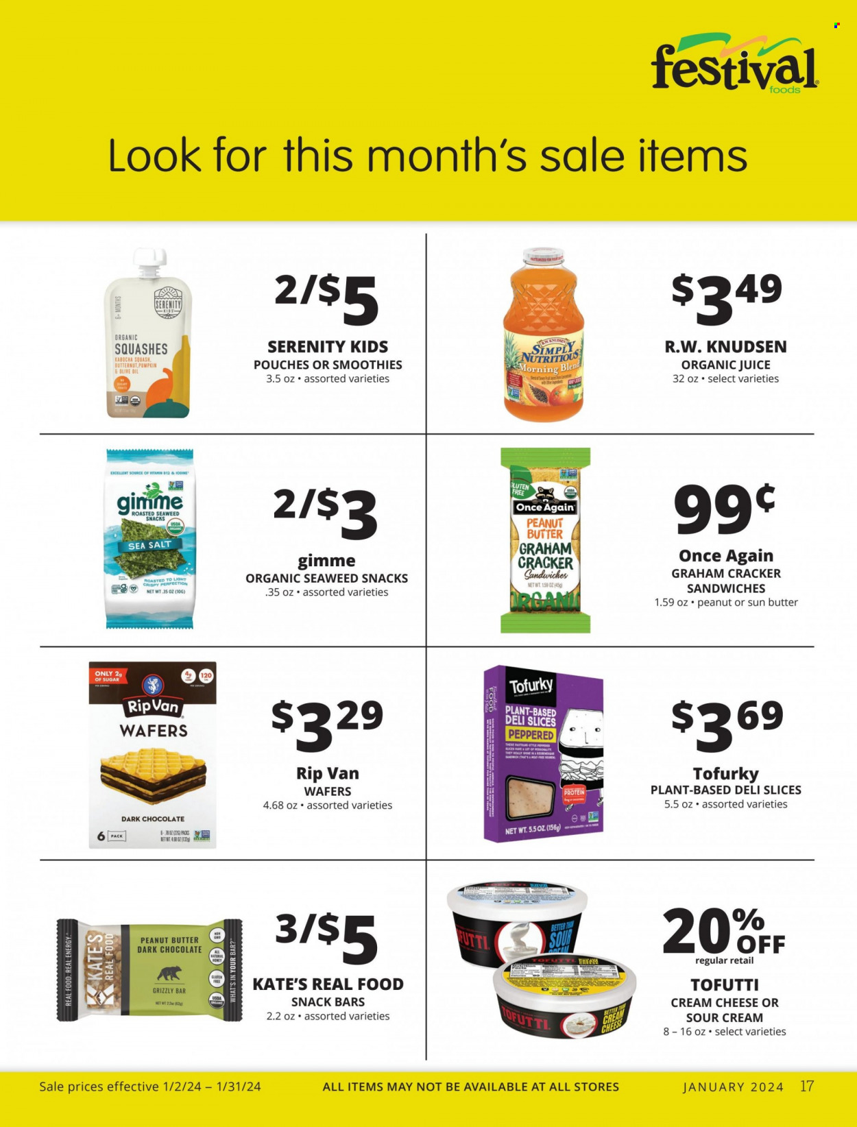 Festival Foods ad. Page 17