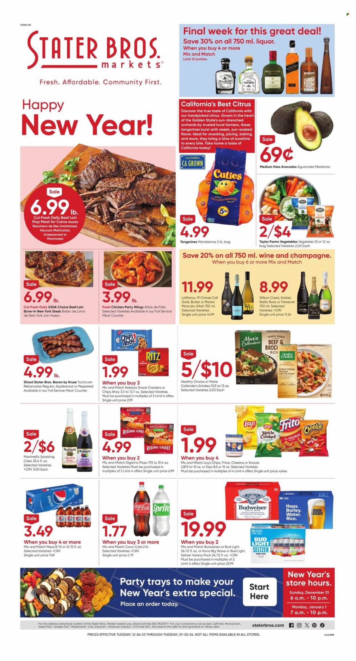 Stater Bros. ad - 12/26/2023 - 01/02/2024. Page 1