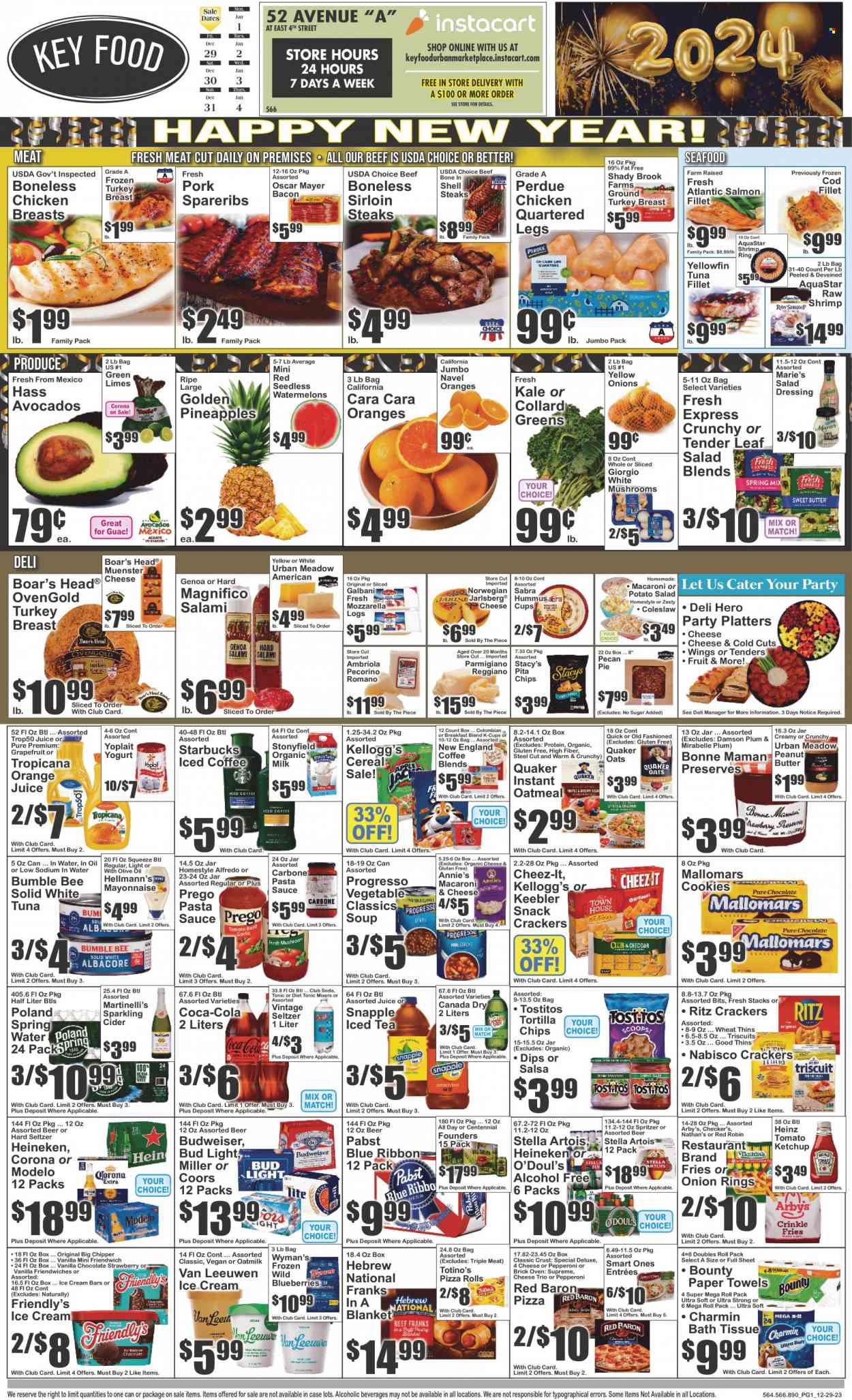 Key Food ad - 12/29/2023 - 01/04/2024. Page 1