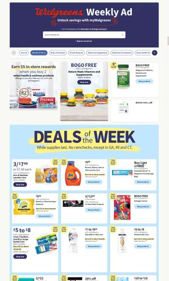 Walgreens Flyer - 12/31/2023 - 01/06/2024.