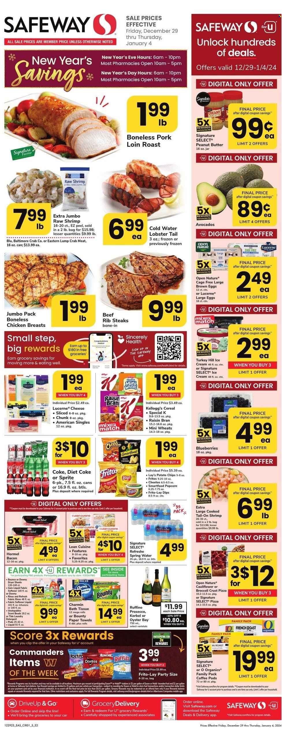 Safeway ad - 12/29/2023 - 01/04/2024. Page 1