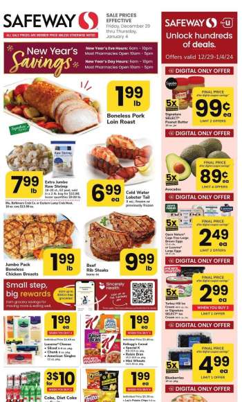 Safeway Flyer - 12/29/2023 - 01/04/2024.