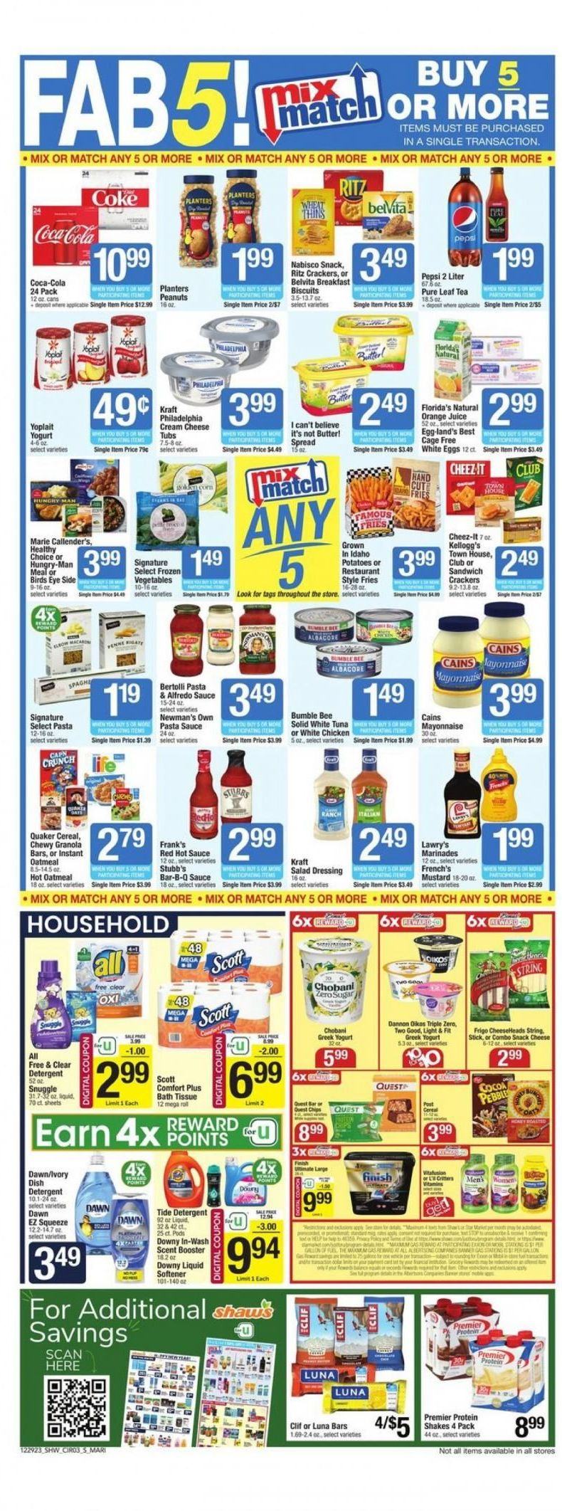 Shaw’s ad - 12/29/2023 - 01/04/2024. Page 3