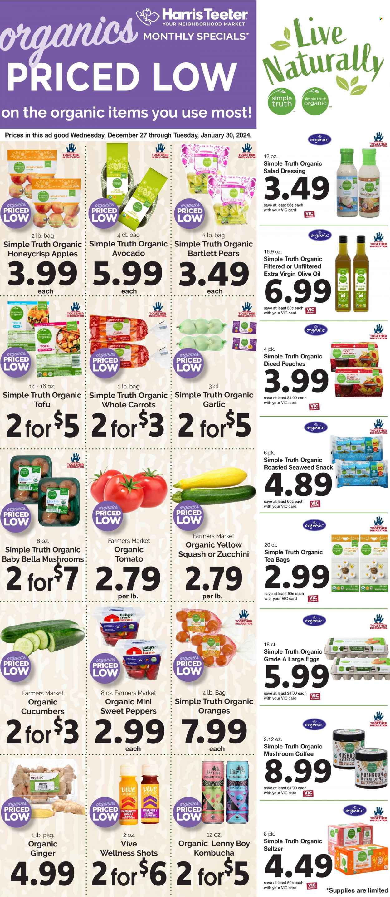 Harris Teeter ad - 12/27/2023 - 01/30/2024. Page 1