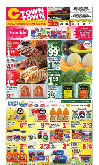 C-Town Flyer - 12/29/2023 - 01/04/2024.
