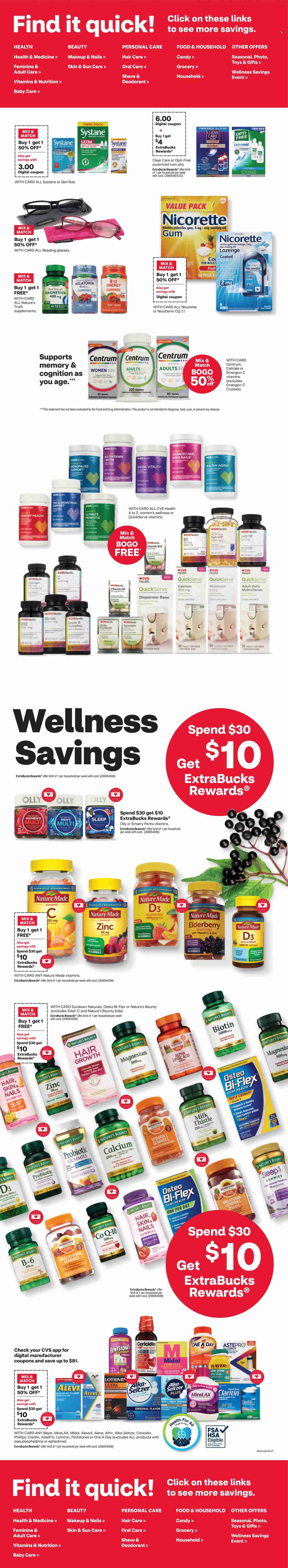 CVS Pharmacy ad - 12/31/2023 - 01/13/2024. Page 4