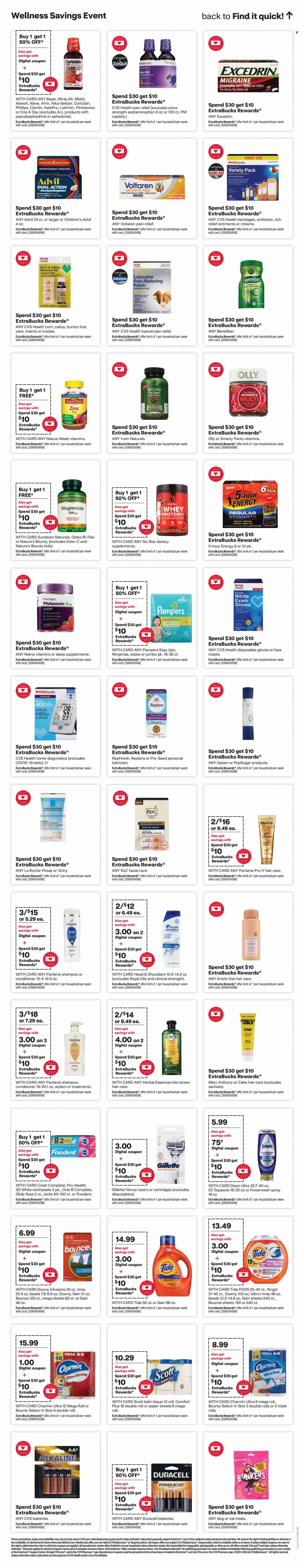 CVS Pharmacy ad - 12/31/2023 - 01/13/2024. Page 18