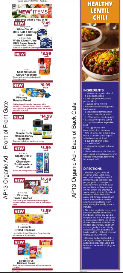 Harris Teeter ad - 12/27/2023 - 01/30/2024. Page 3