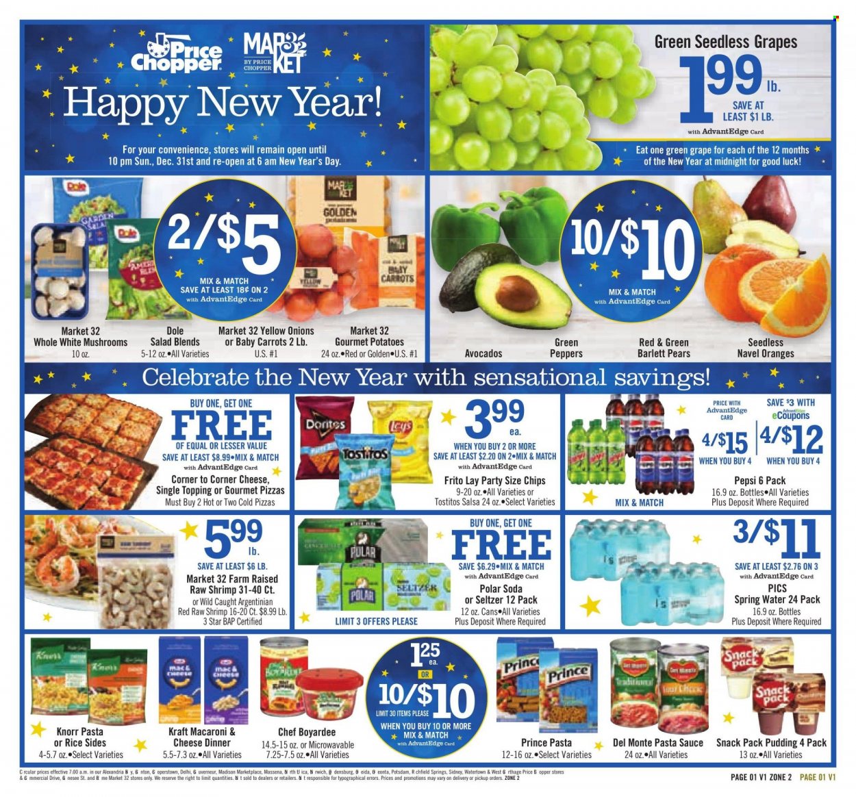 Price Chopper ad - 12/30/2023 - 01/06/2024. Page 1