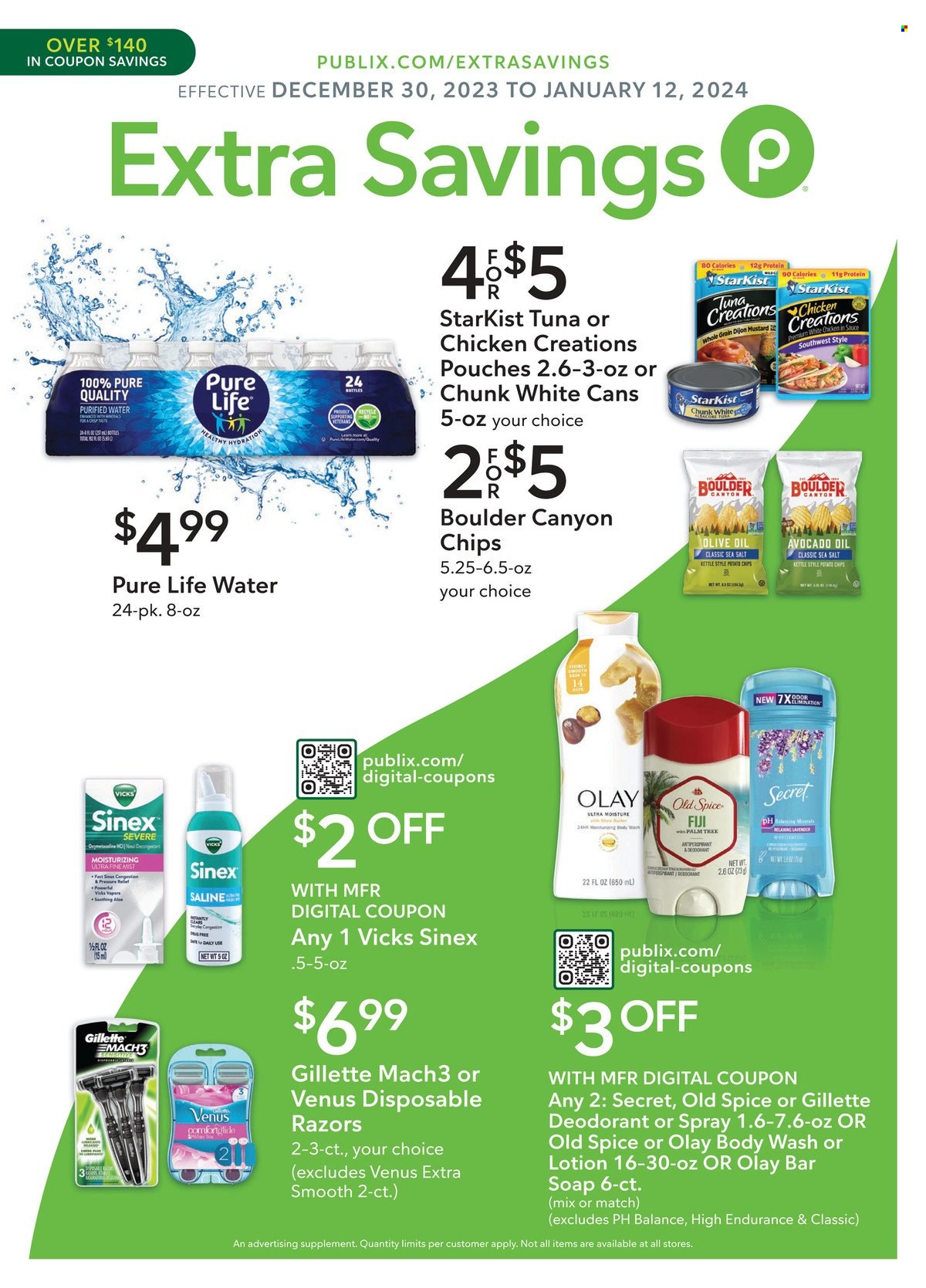 Publix ad - 12/30/2023 - 01/12/2024. Page 1