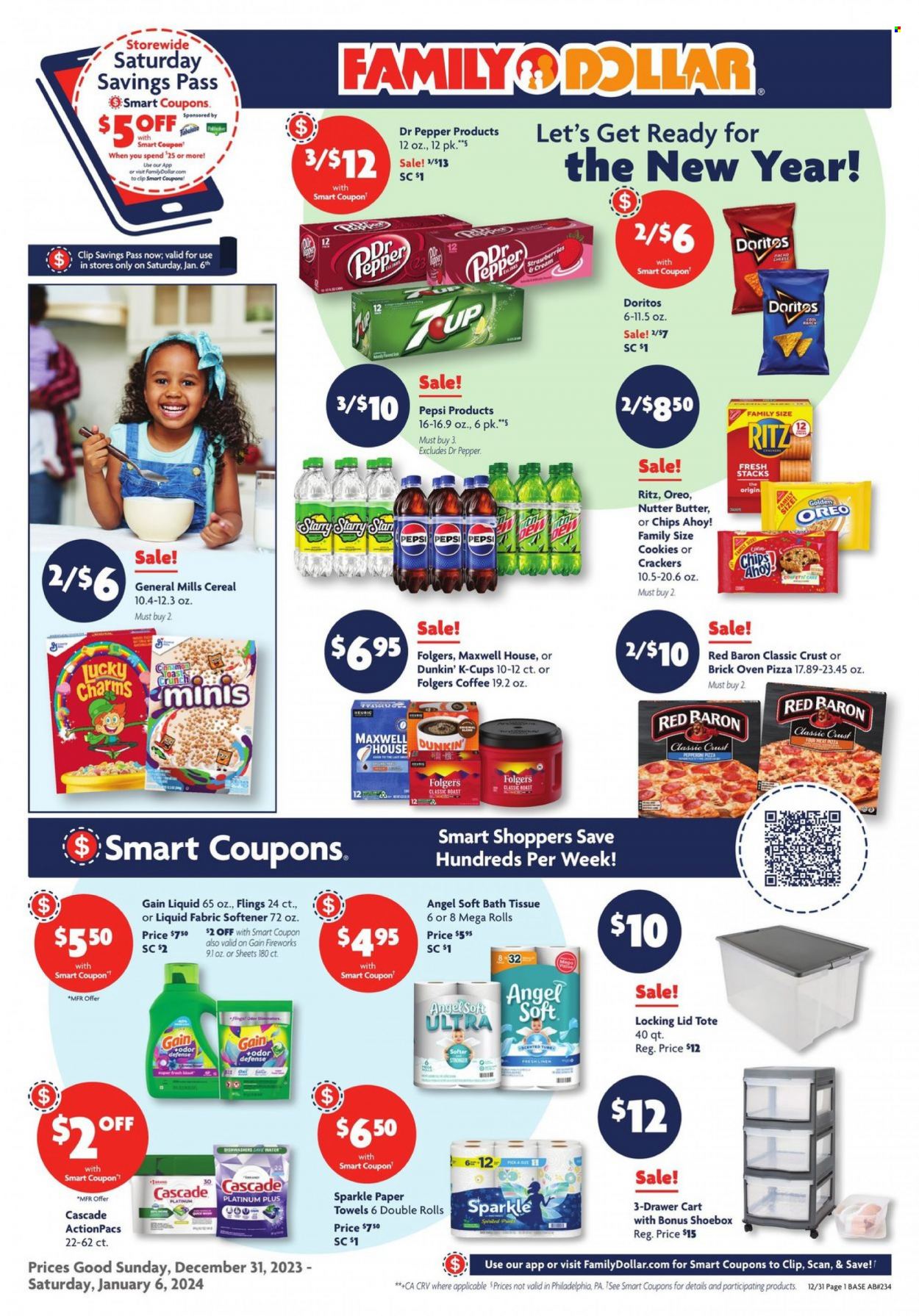 Family Dollar ad - 12/31/2023 - 01/06/2024. Page 1
