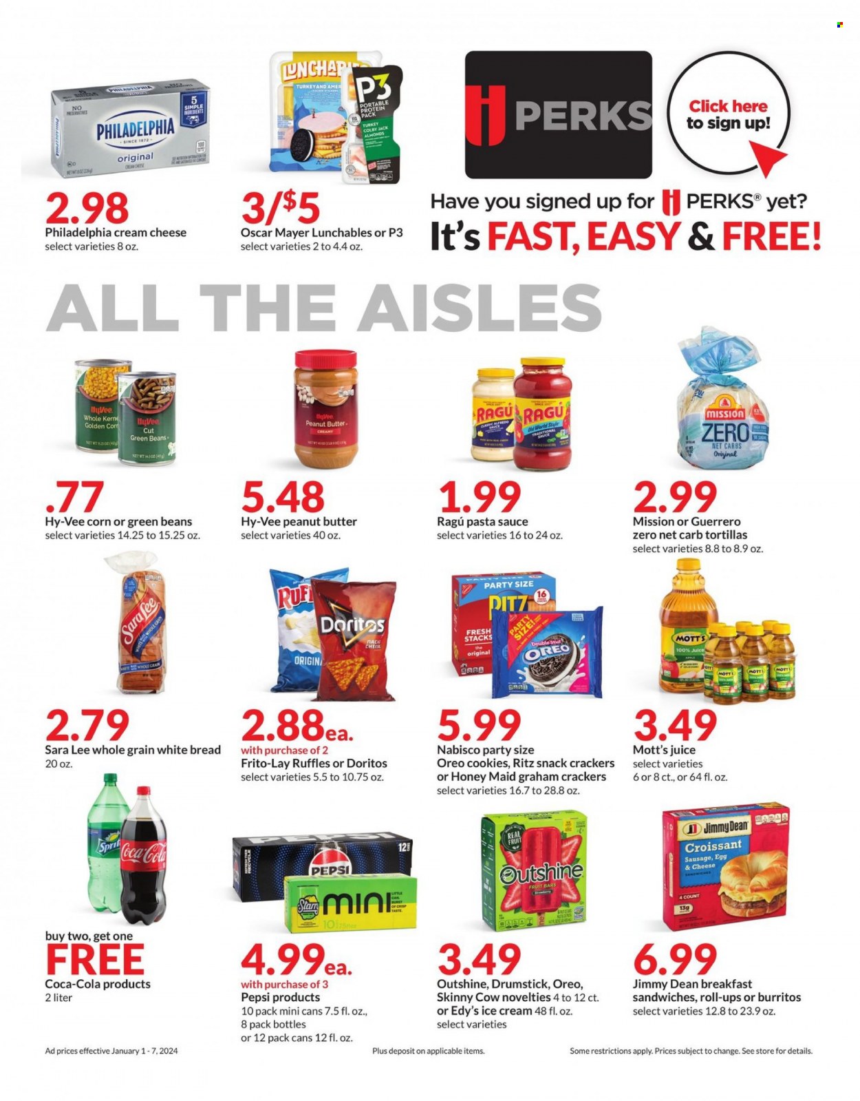 Hy-Vee ad - 01/01/2024 - 01/07/2024. Page 4