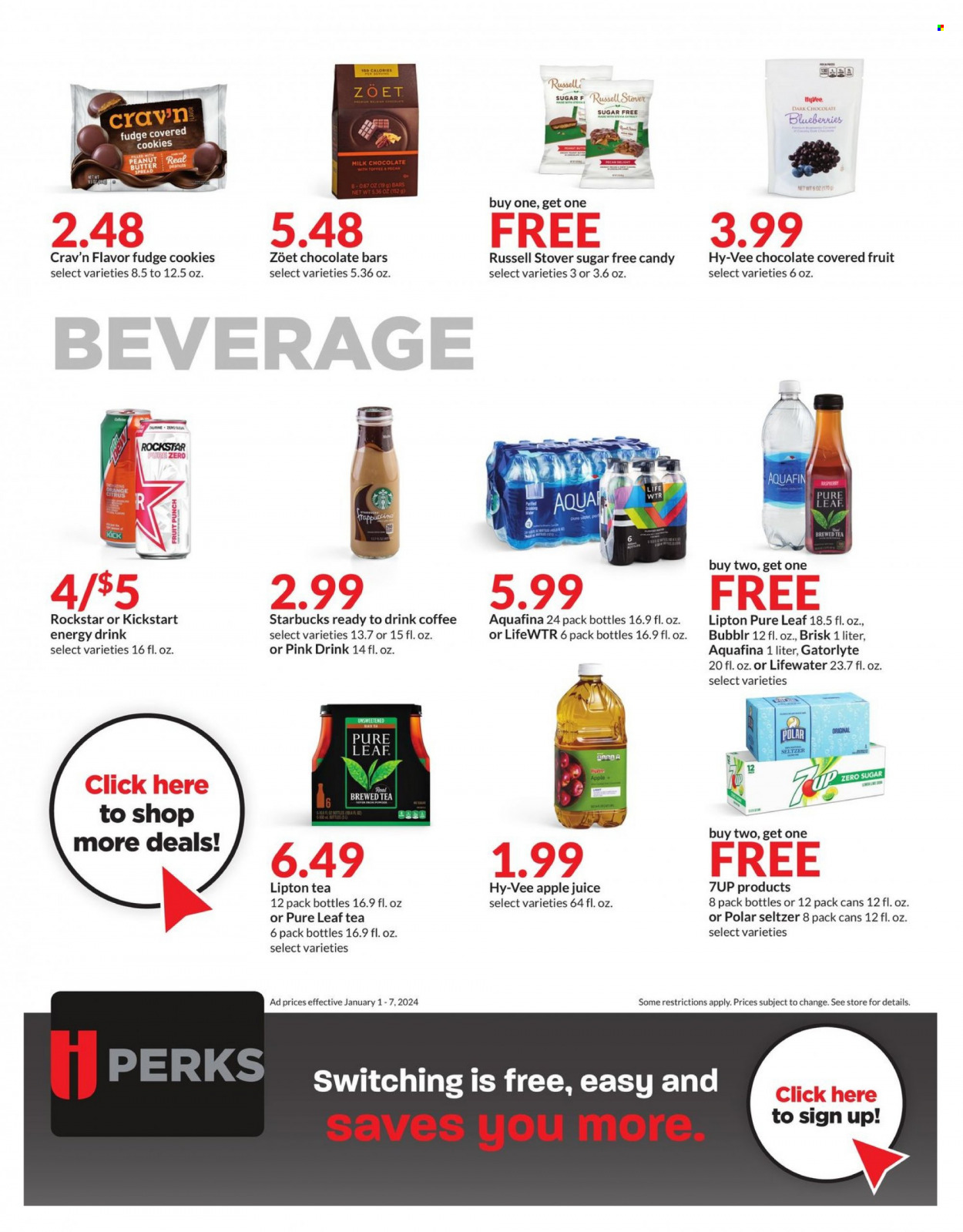 Hy-Vee ad - 01/01/2024 - 01/07/2024. Page 15