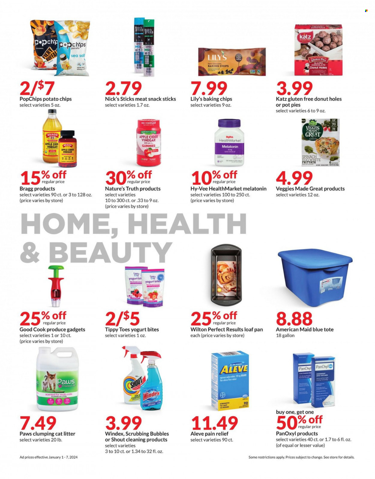 Hy-Vee ad - 01/01/2024 - 01/07/2024. Page 19