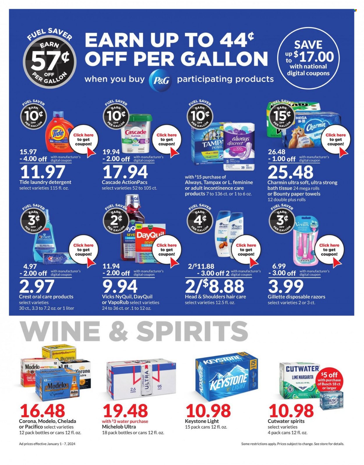 Hy-Vee ad - 01/01/2024 - 01/07/2024. Page 21