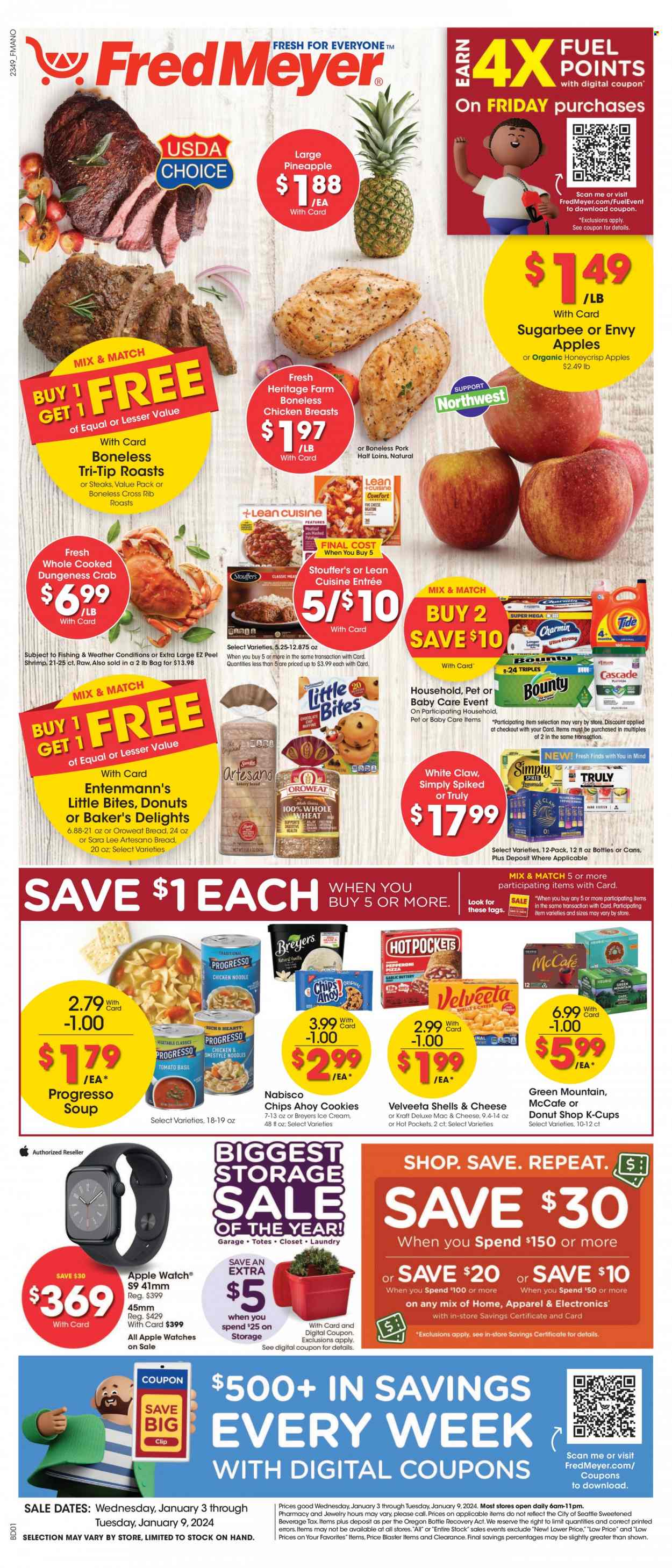 Fred Meyer ad - 01/03/2024 - 01/09/2024. Page 1