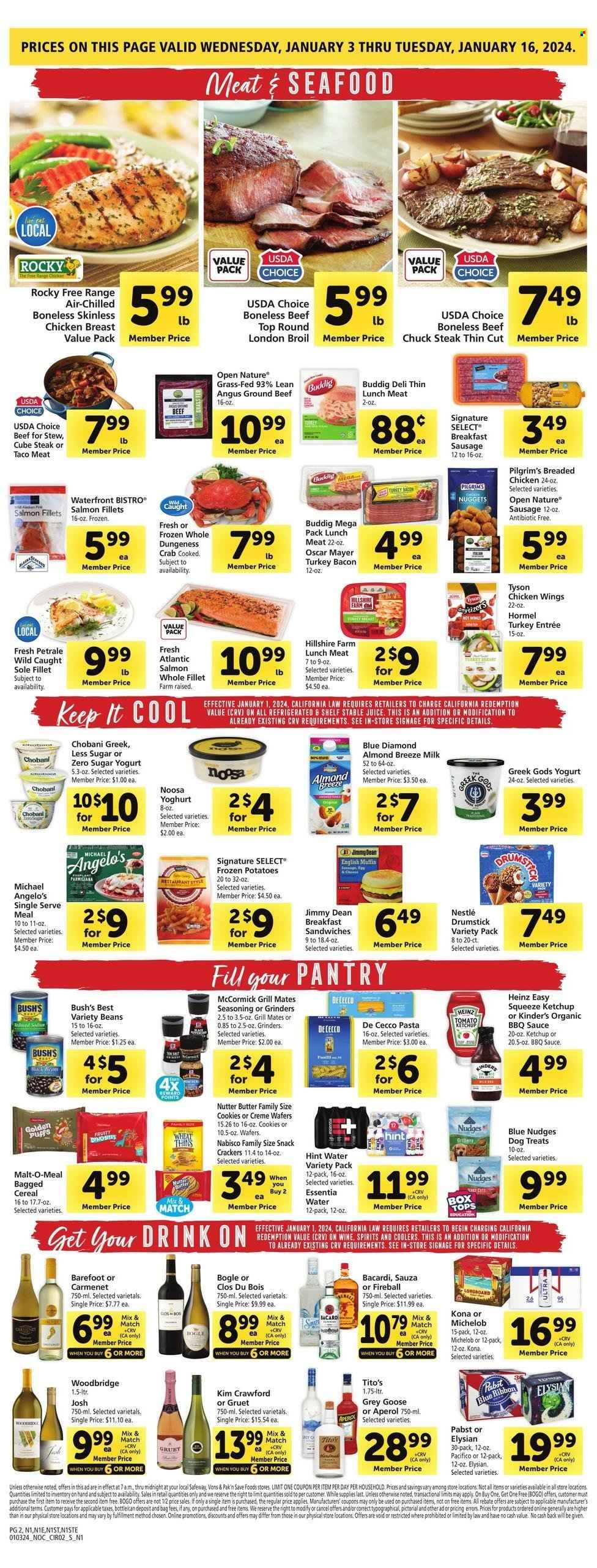 Safeway ad - 01/03/2024 - 01/09/2024. Page 2