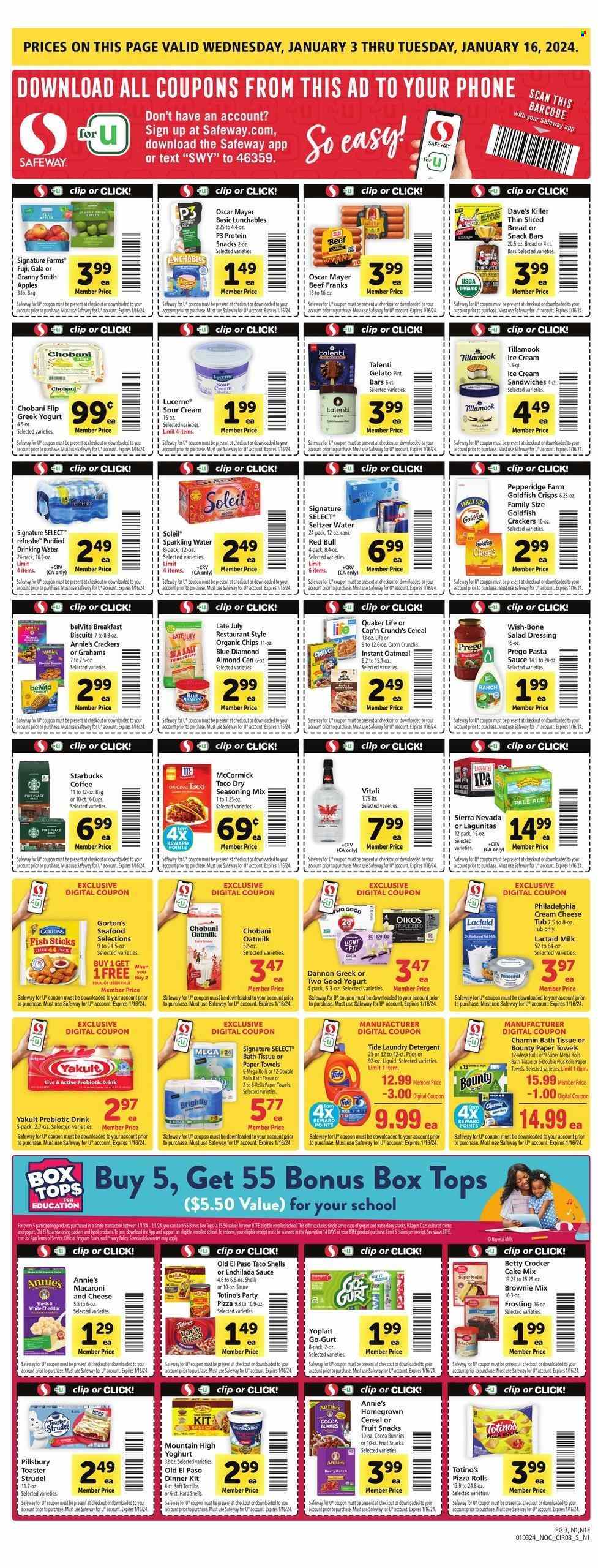 Safeway ad - 01/03/2024 - 01/09/2024. Page 3