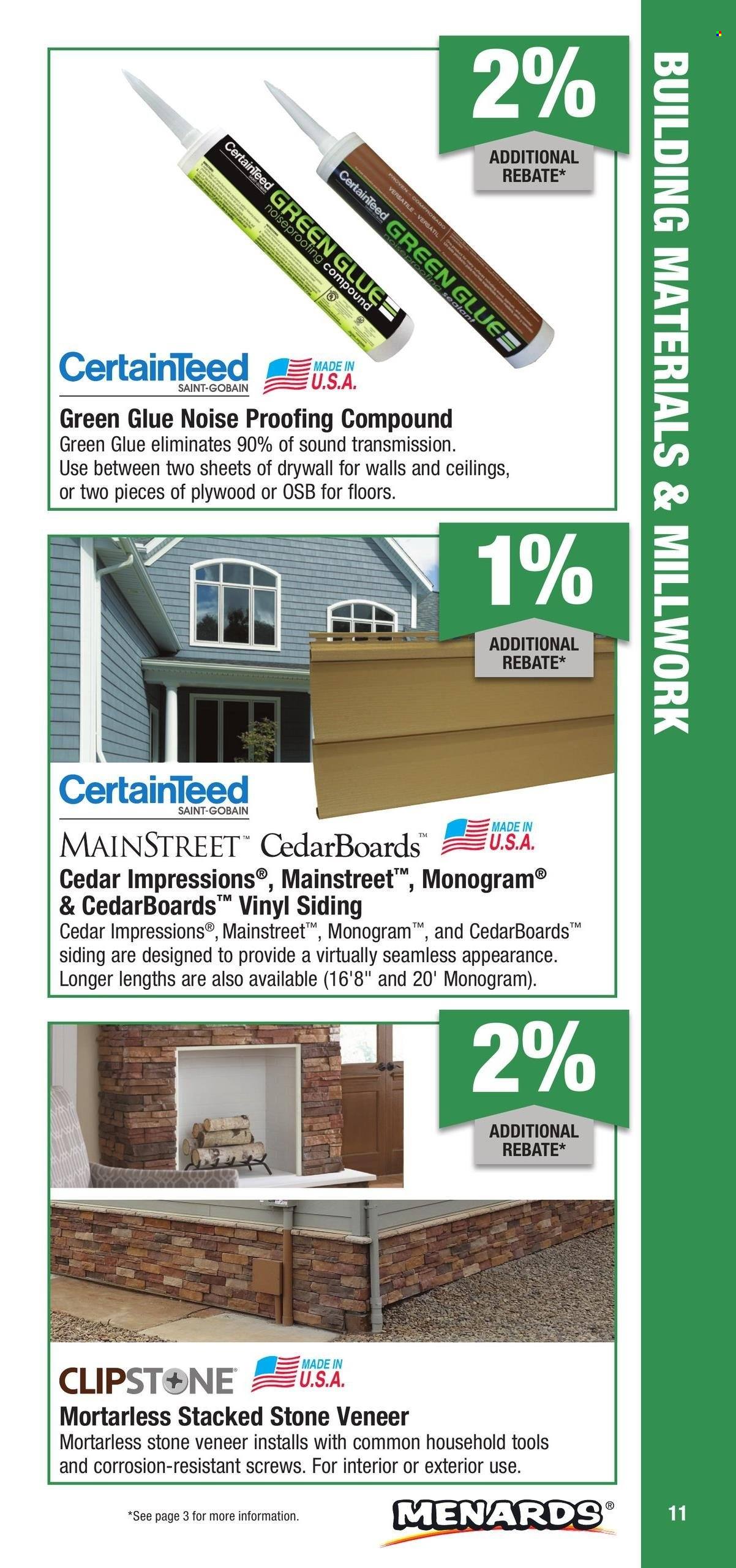 Menards ad - 01/01/2024 - 12/31/2024. Page 11