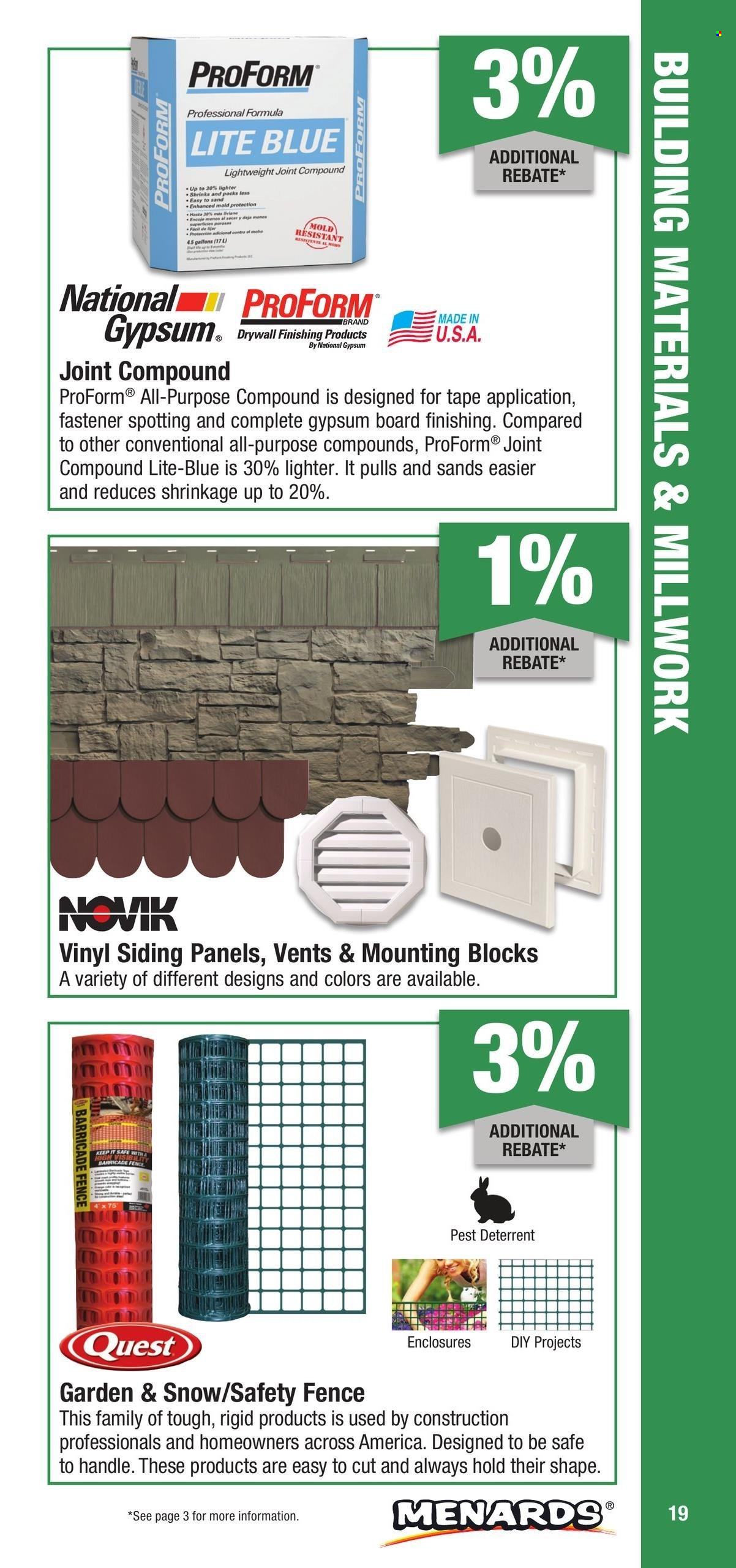Menards ad - 01/01/2024 - 12/31/2024. Page 19