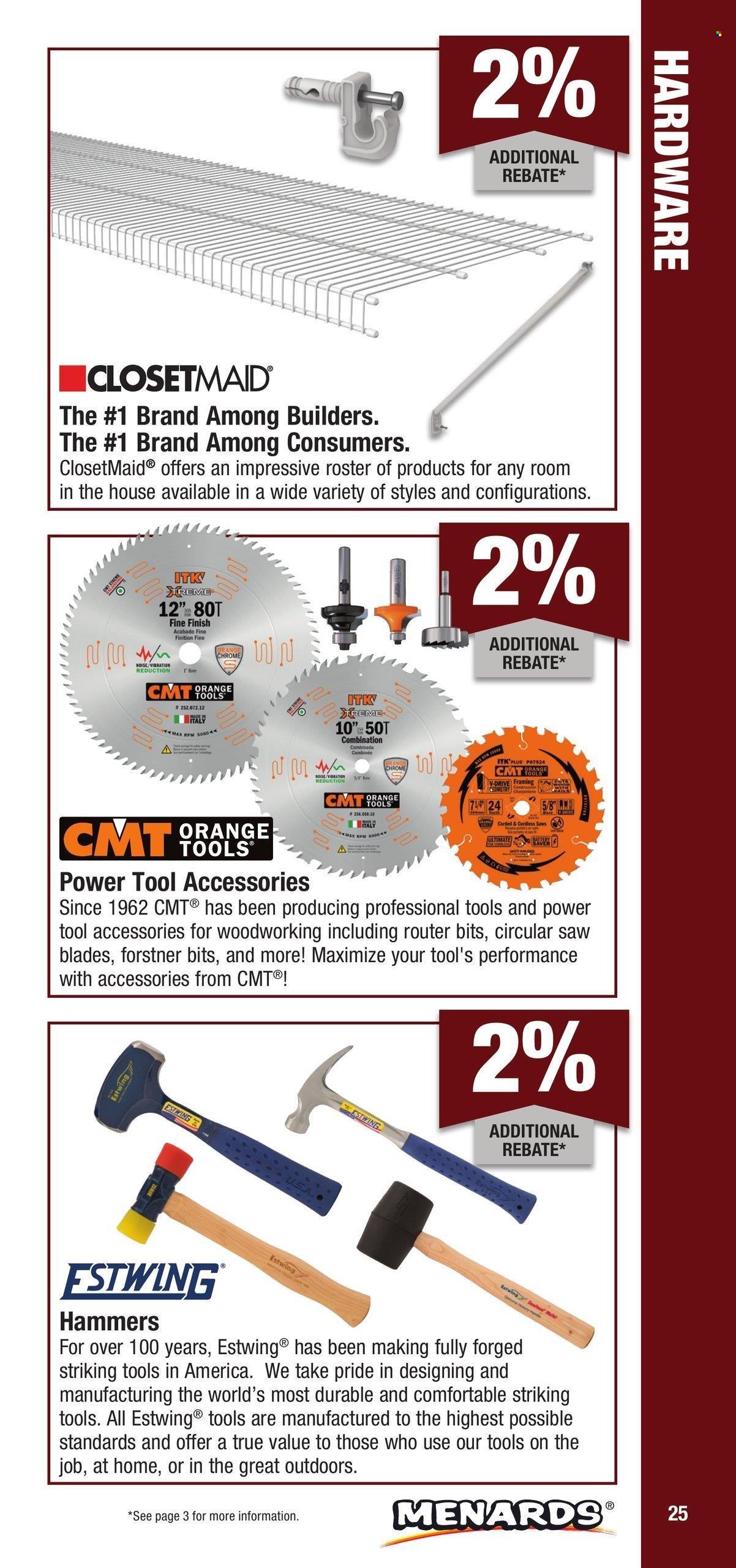 Menards ad - 01/01/2024 - 12/31/2024. Page 25
