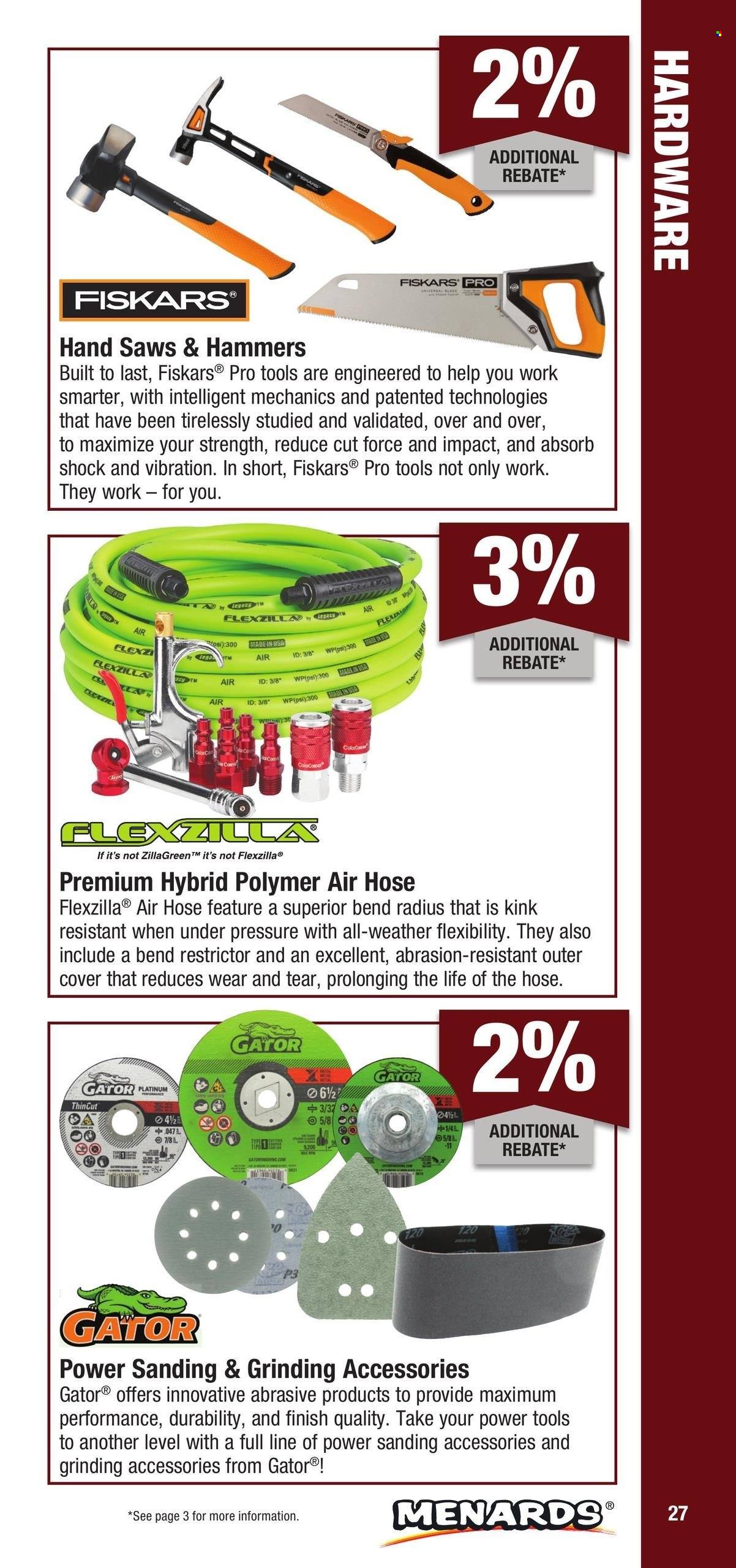 Menards ad - 01/01/2024 - 12/31/2024. Page 27