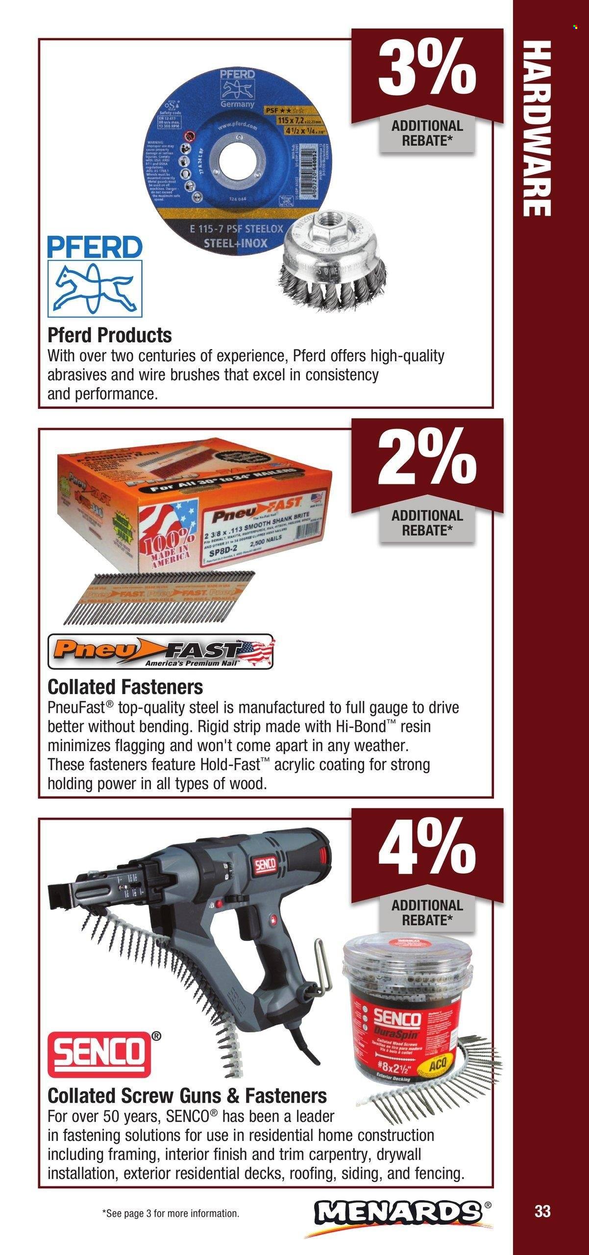 Menards ad - 01/01/2024 - 12/31/2024. Page 33