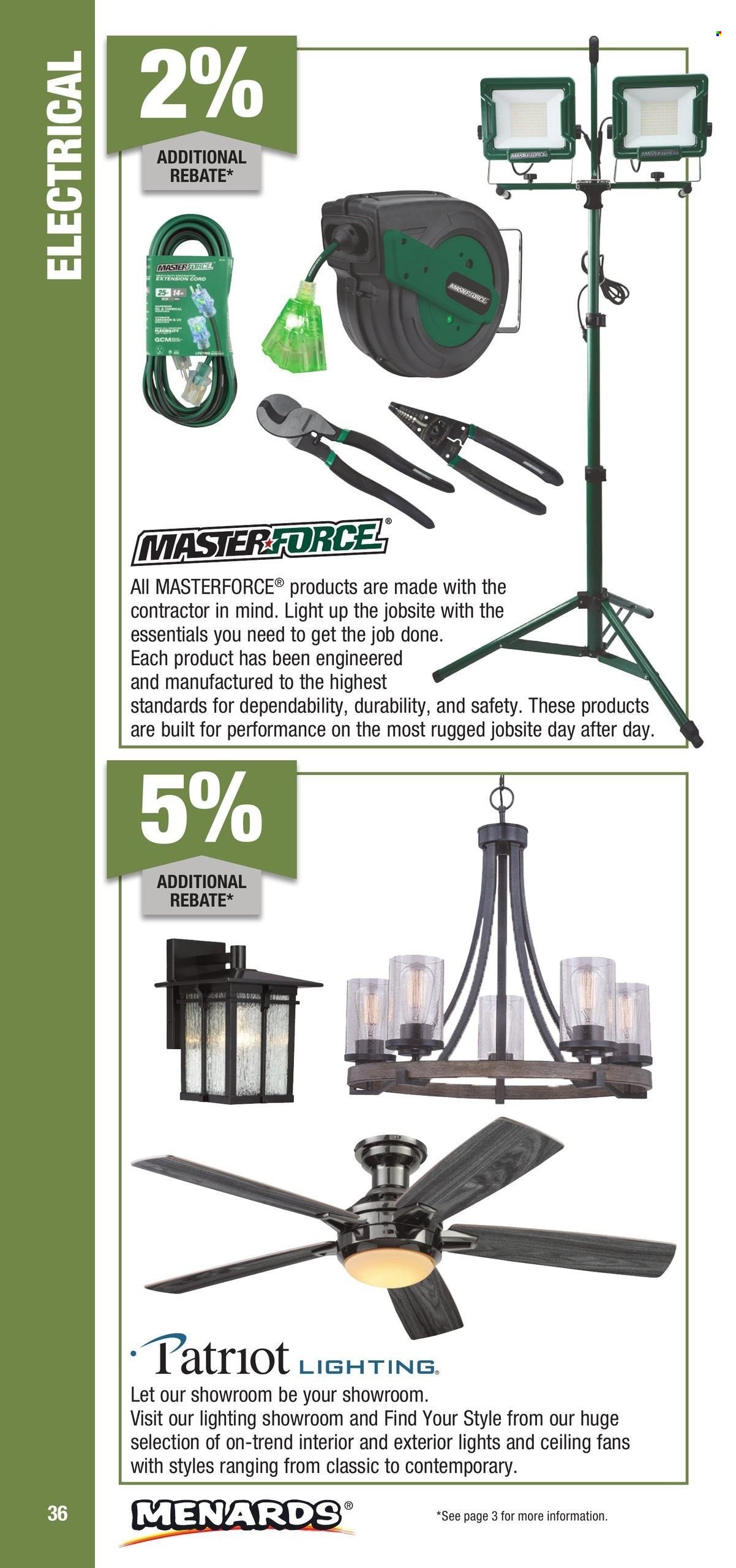 Menards ad - 01/01/2024 - 12/31/2024. Page 36