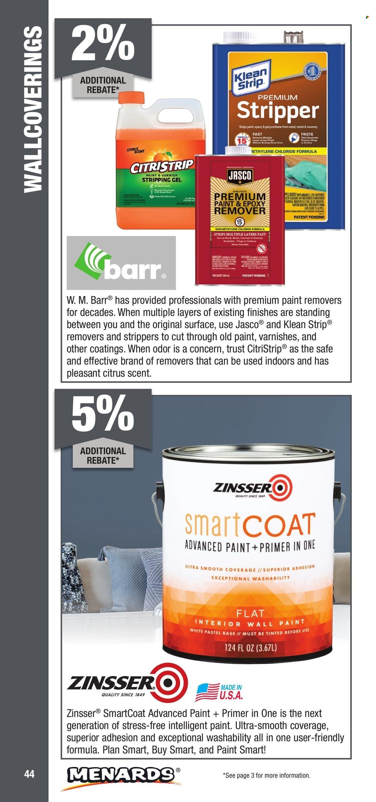 Menards ad - 01/01/2024 - 12/31/2024. Page 44