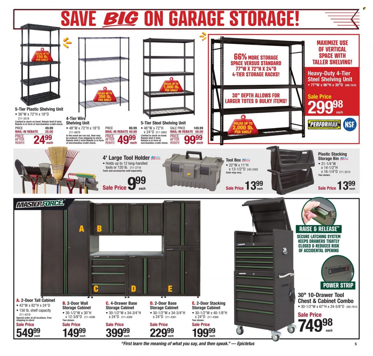 Menards ad - 01/04/2024 - 01/14/2024. Page 7