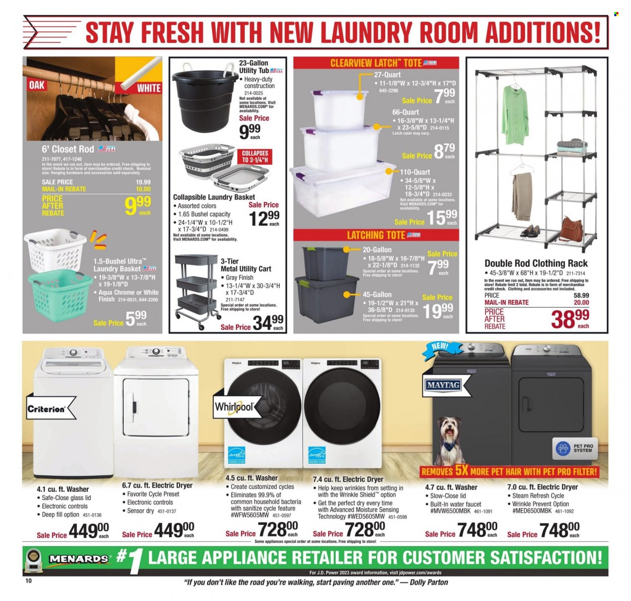 Menards ad - 01/04/2024 - 01/14/2024. Page 12